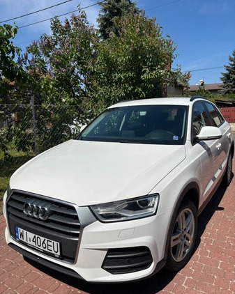 Audi Q3 cena 76700 przebieg: 188205, rok produkcji 2016 z Warszawa małe 37